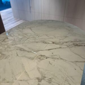 Calacatta marble worktop