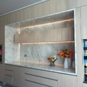 modern kitchen quartz countertop