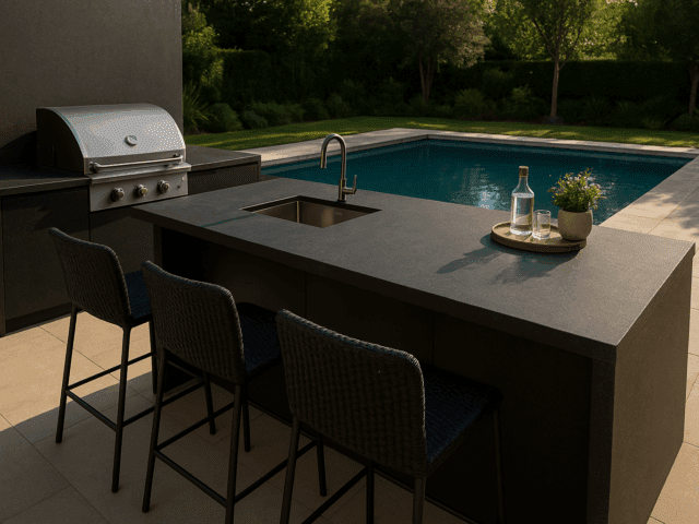 Dekton for Outdoor Kitchens: Why It Outperforms in Harsh Weather