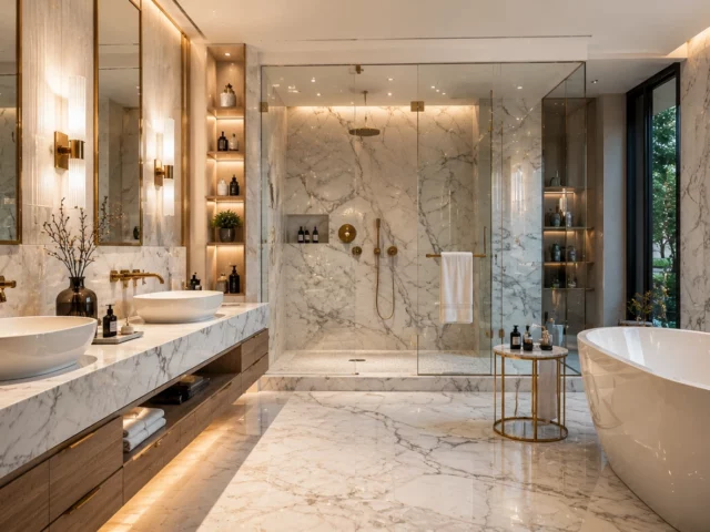 Stunning Bathroom Marble Designs to Transform Your Home
