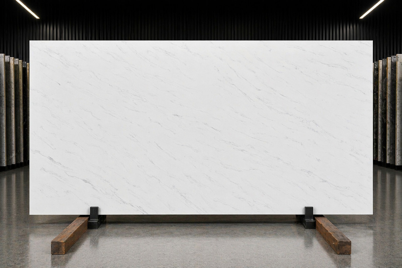 CALACATTA VOLAKAS Nilestone Quartz Full slab Stocked by Quartz Supply Essex