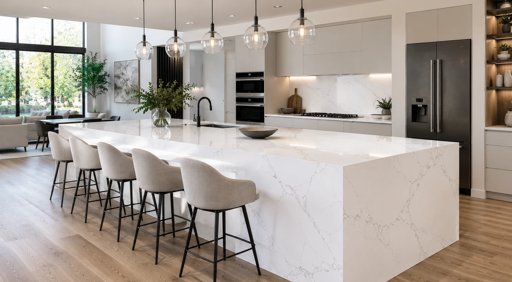 Why White Quartz is the New Go-To for Modern Kitchens?